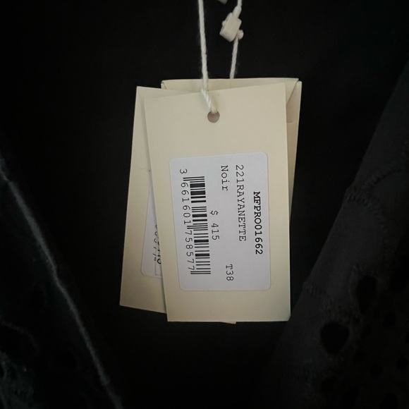 Maje black babydoll dress - Picture 7 of 7